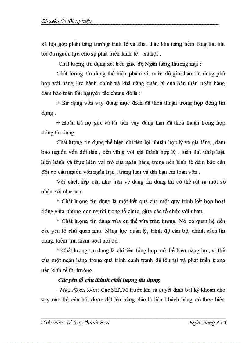 image for page Giải pháp nâng cao chất lượng tín dụng tại Chi nhánh ngân hàng Nông nghiệp và Phát triển nông thôn chi nhánh Tây Hà Nội