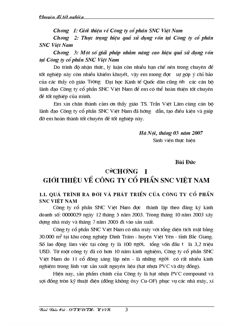 image for page Nâng cao hiệu quả sử dụng vốn tại Công ty cổ phần SNC Việt Nam