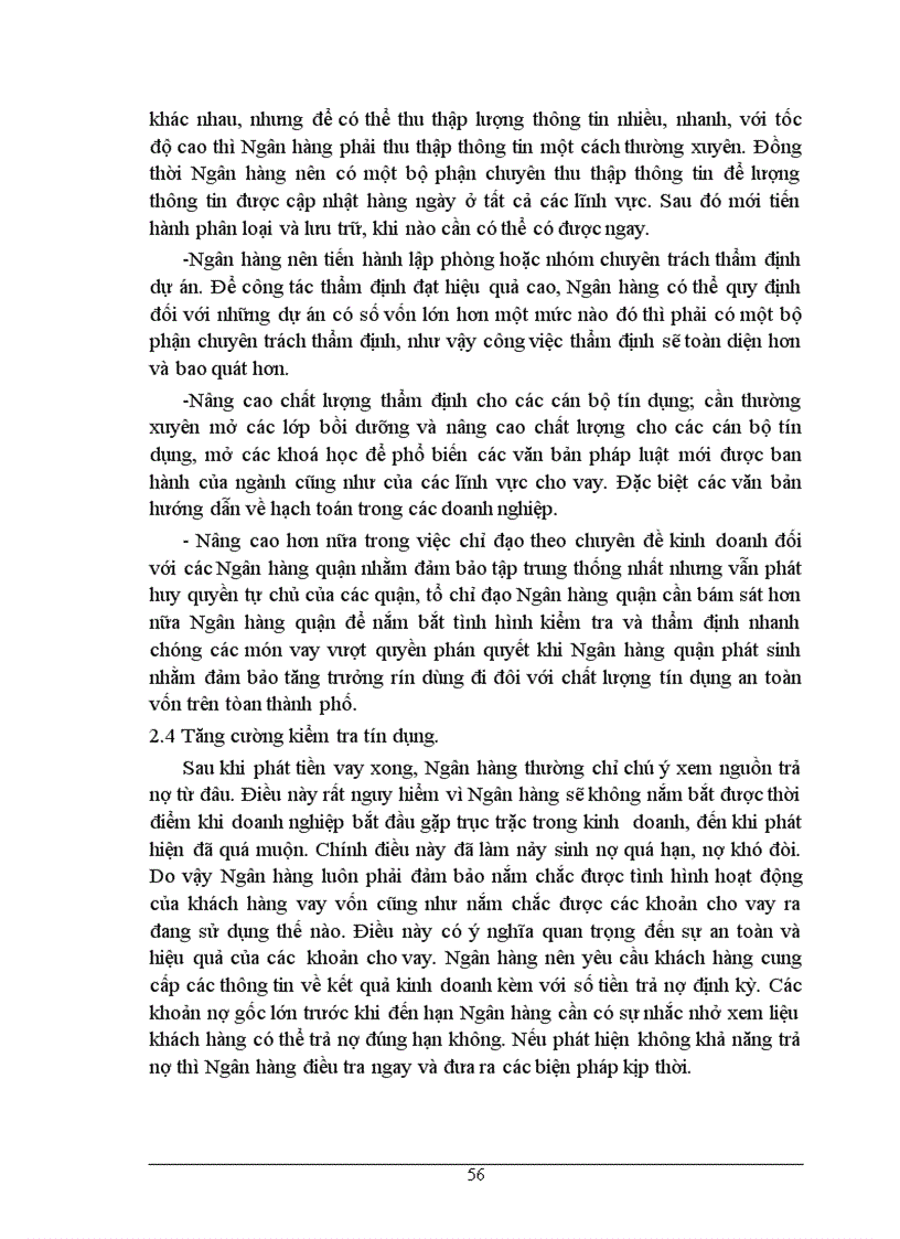 image for page Giải pháp nâng cao chất lượng tín dụng trung và dài hạn tại Ngân hàng nông nghiệp và phát triển nông thôn Hà Nội