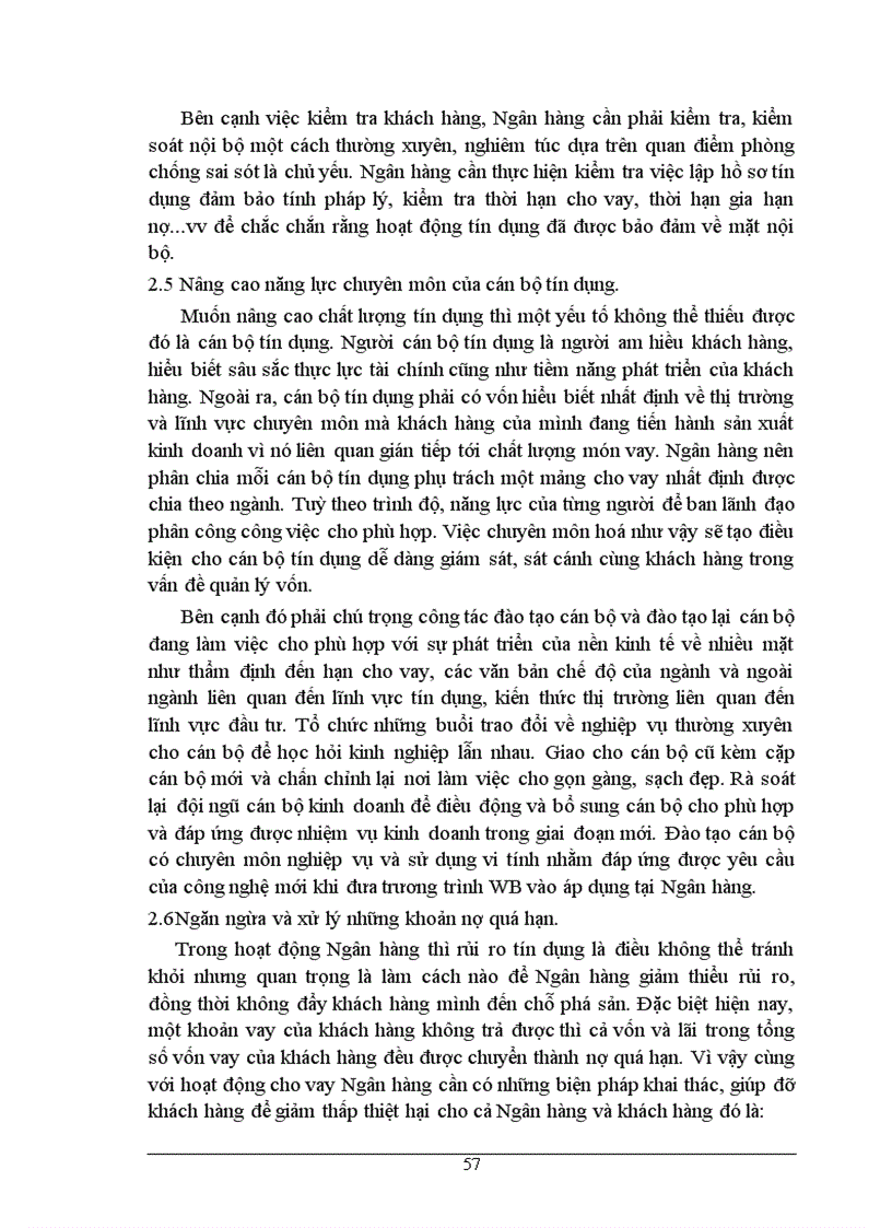 image for page Giải pháp nâng cao chất lượng tín dụng trung và dài hạn tại Ngân hàng nông nghiệp và phát triển nông thôn Hà Nội