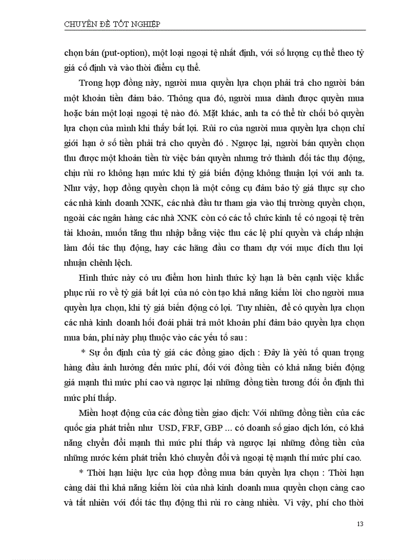 image for page Một số giải pháp tăng cường hoạt động kinh doanh ngoại tệ tại Ngân Hàng Công Thương Đống Đa