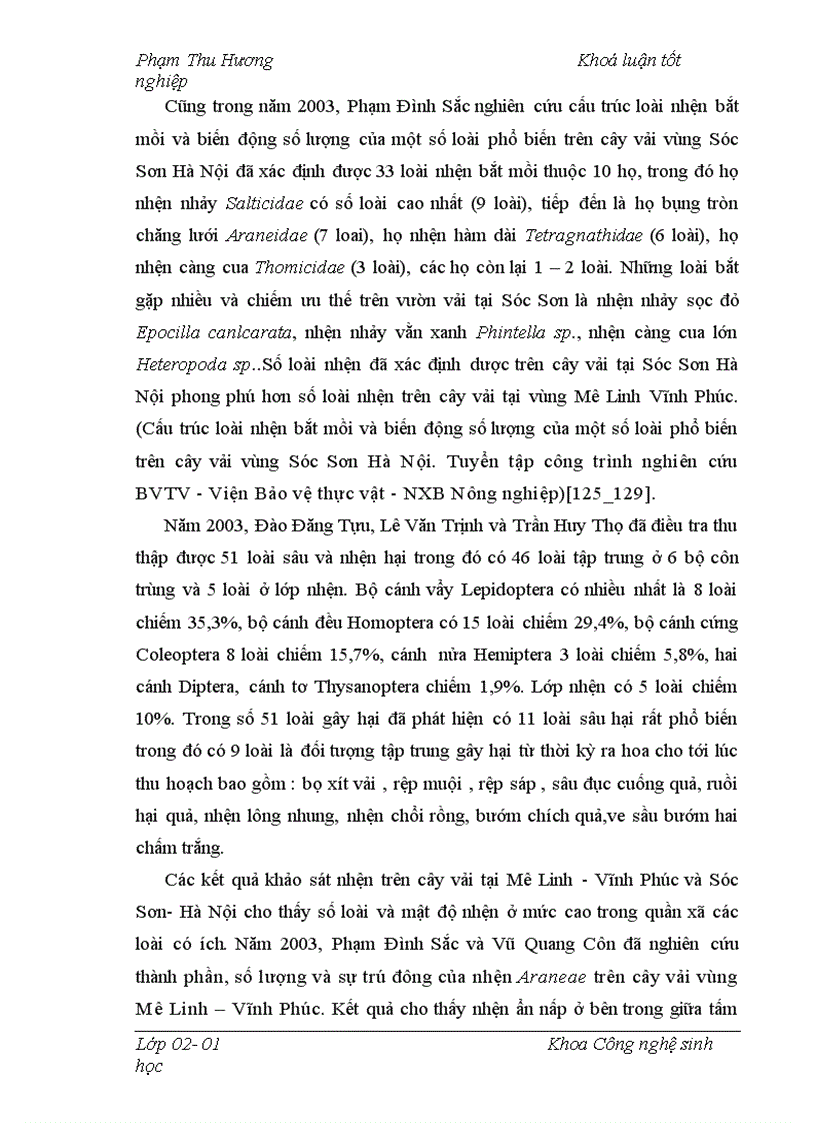image for page Điều tra thành phần côn trùng trên cây vải thiều và nghiên cứu đặc điểm hình thái sinh học sinh thái của bọ rùa 18 chấm Harmonia sedecimnotata Fabr tại Sóc Sơn Hà Nội và các vùng phụ cận