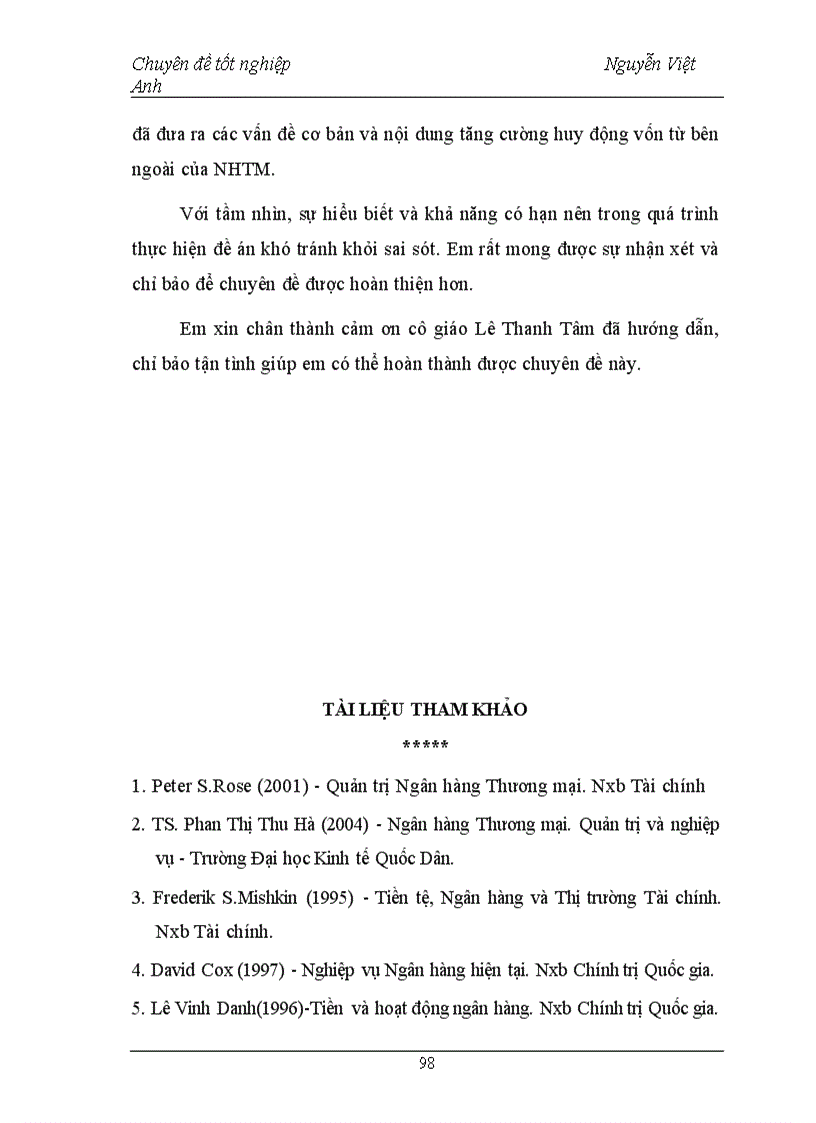 image for page Giải pháp tăng cường huy động vốn tại Ngân hàng Thương mại Cổ phần Quân đội