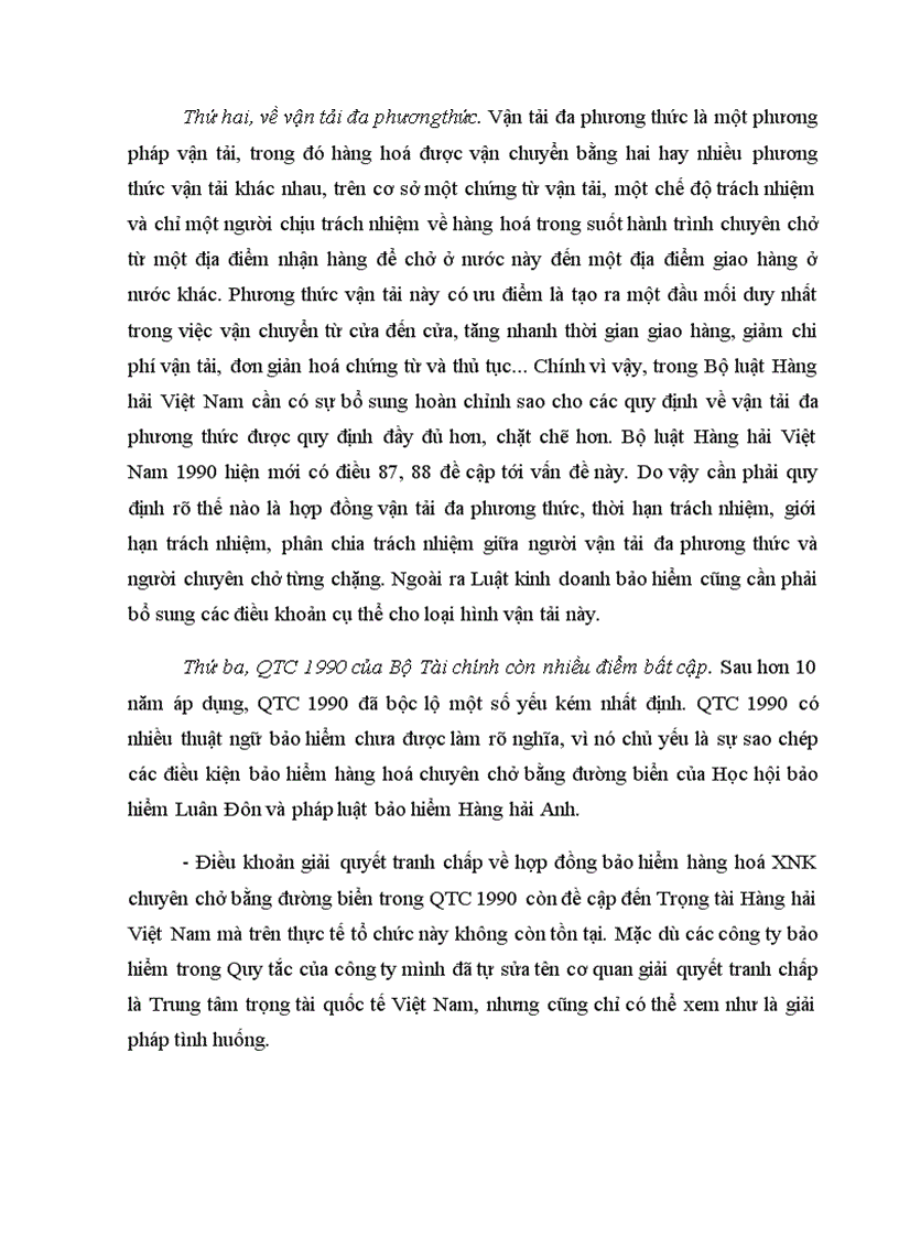 image for page Một số vấn đề pháp lý về hợp đồng bảo hiểm hàng hoá xuất nhập khẩu chuyên chở bằng đường biển