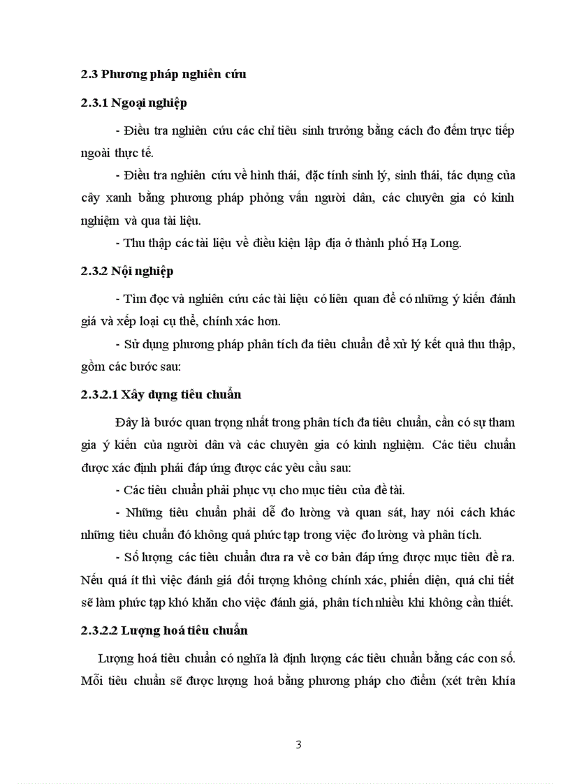 image for page Đánh giá và xếp loại một số loài cây trồng thường gặp trên đường phố tại thành phố Hạ Long