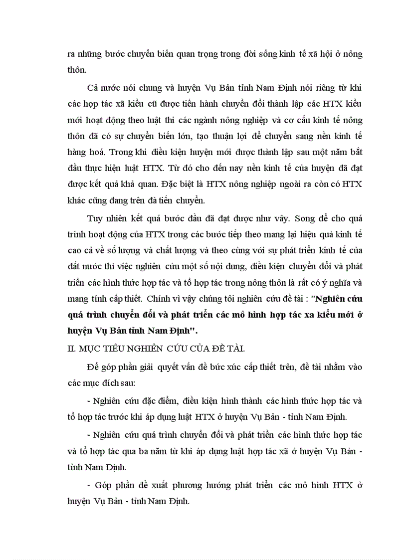 image for page Nghiên cứu quá trình chuyển đổi và phát triển các mô hình hợp tác xã kiểu mới ở huyện Vụ Bản tỉnh Nam Định