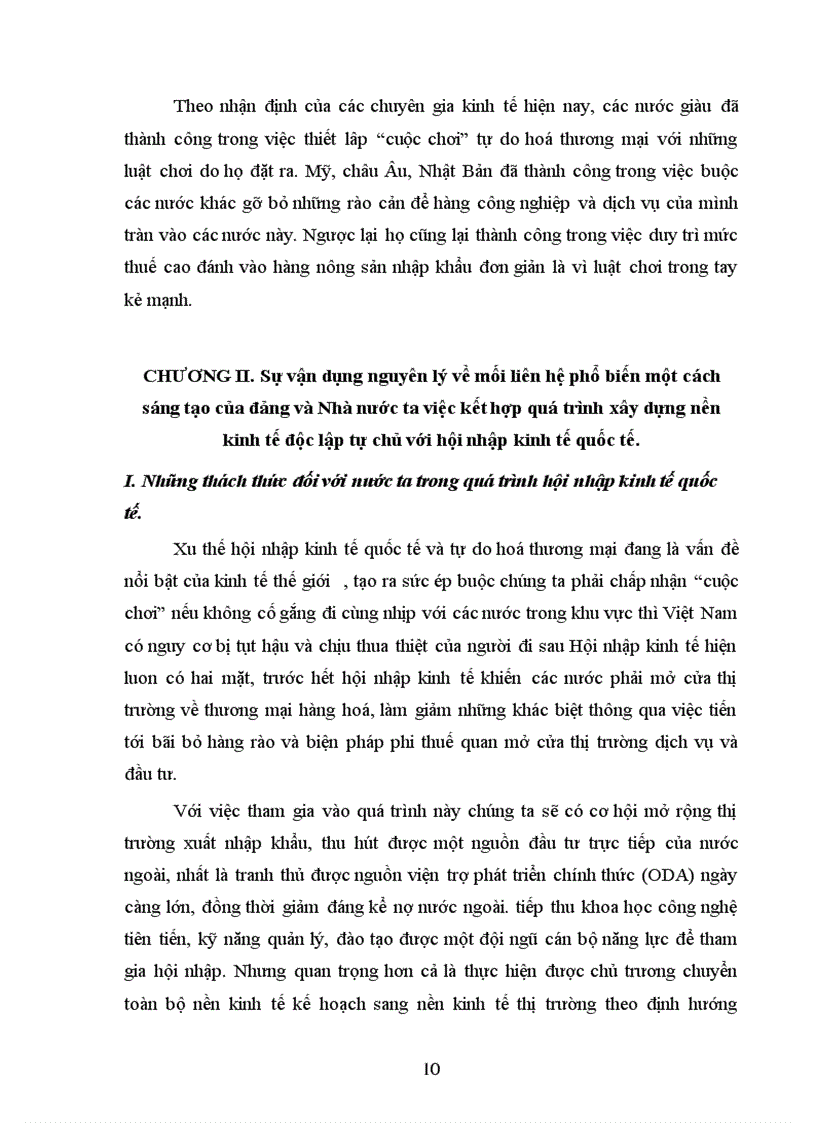 image for page Phép biện chứng về mối liên hệ phố biến và vận dụng phân tích mối liên hệ giữa xây dựng nền kinh tếđộc lập tự chủ với hội nhập kinh tế quốc tế