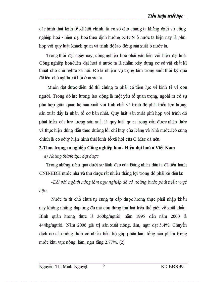 image for page Vai trò của lí luận hình thái kinh tế xã hội đối với sự nghiệp công nghiệp hoá hiện đại hoá ở Việt Nam hiện nay