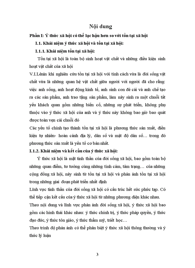 image for page Ýthức xã hội có thể lạc hậu hơn so với tồn tại xã hội