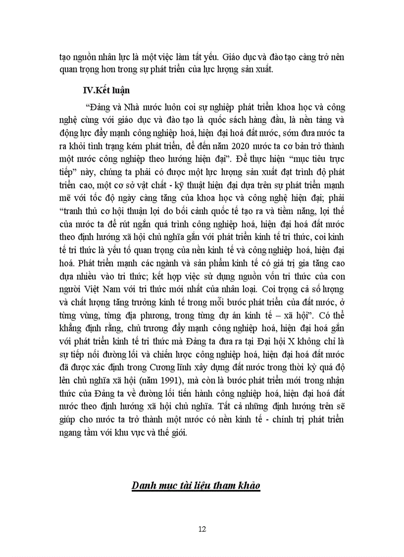 image for page Luận chứng chủ trương phát triển khoa học và công nghệ cùng với giáo dục đào tạo là những Quốc sách hàng đầu để thực hiện thành công sự nghiệp Công nghiệp hoá hiện đại hóa ở Việt Nam