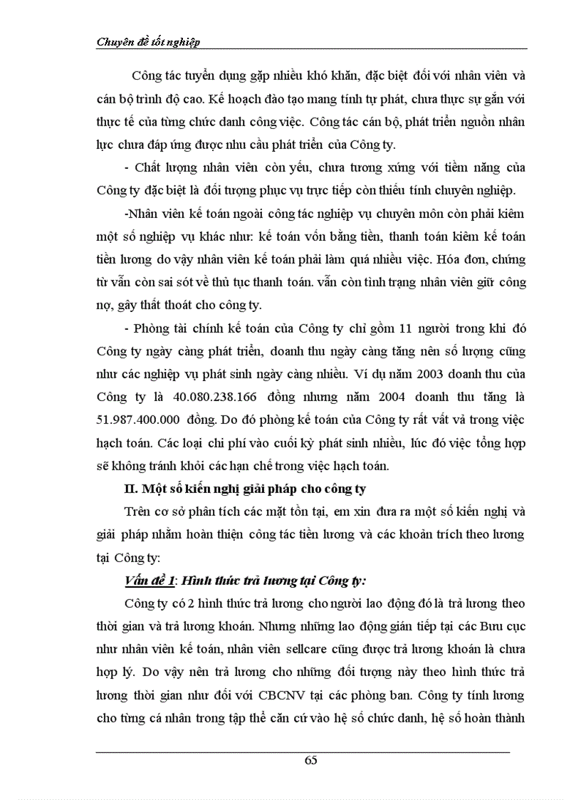 image for page Tổ chức hạch toán tiền lương và các khoản trích theo lương tại Công ty Bưu chính Viettel