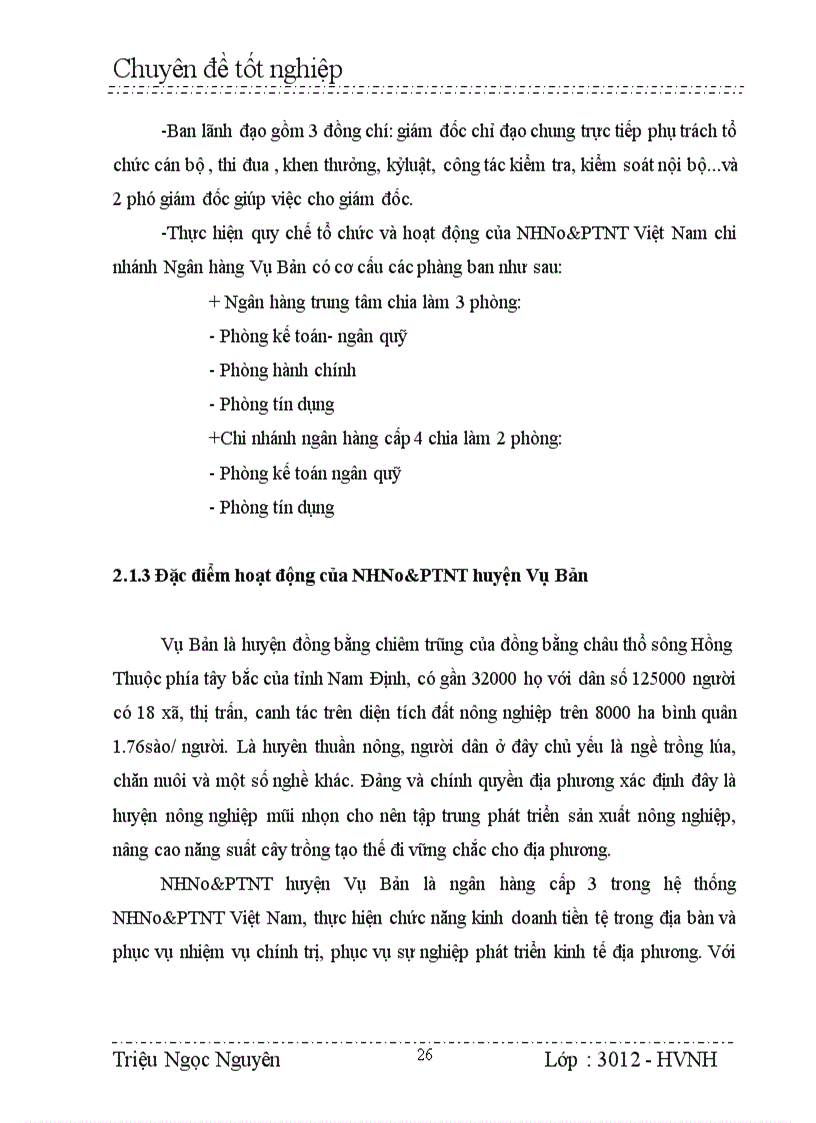 image for page Giải pháp và kiến nghị để đẩy mạnh công tác huy động vốn tại chi nhánh Ngân hàng nông nghiệp và phát triển nông thôn huyện Vụ Bản