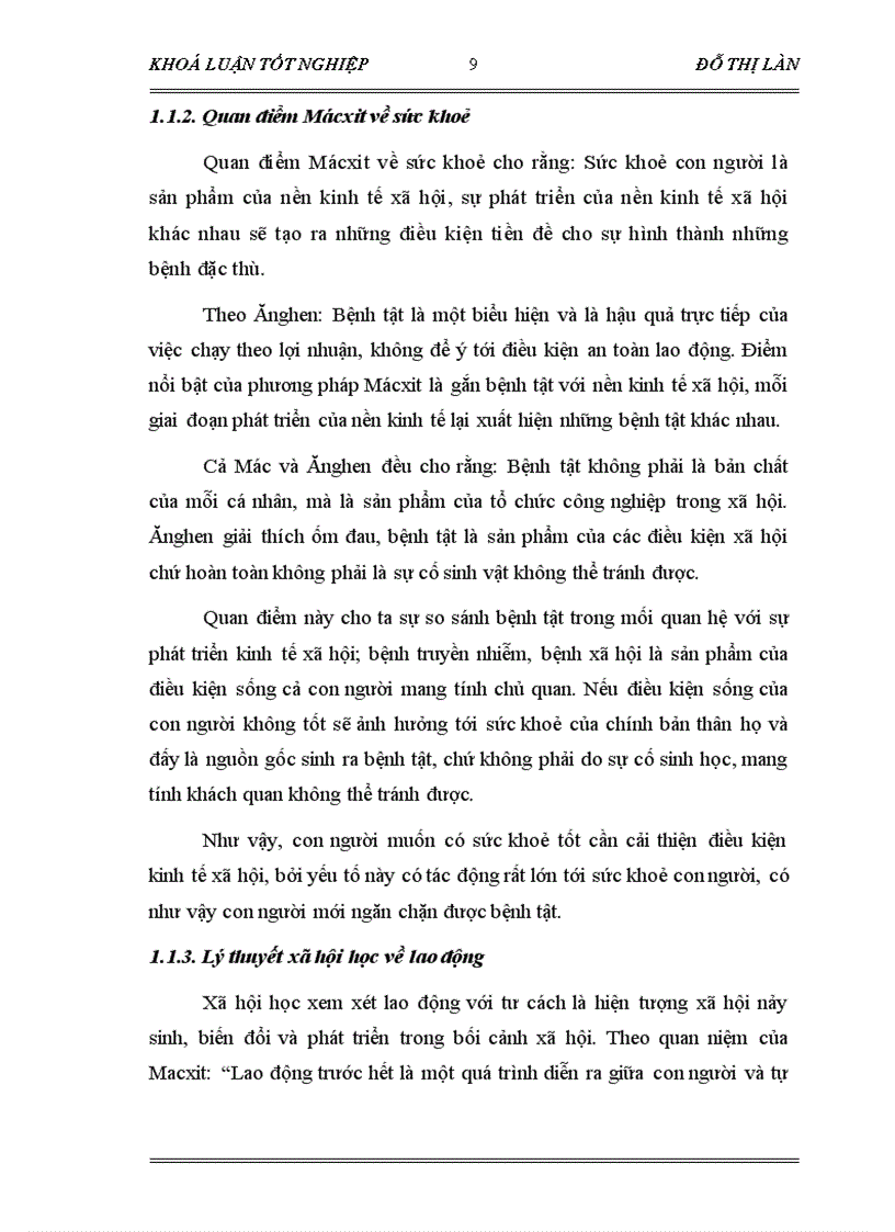 image for page Vai trò của Công đoàn trong việc cải thiện điều kiện lao động cho công nhân Qua khoả sát tại Công ty CP may Chiến Thắng năm 2006