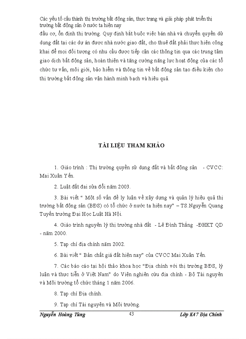 image for page Các yếu tố cấu thành thị trường bất động sản thực trạng và giải pháp phát triển thị trường bất động sản ở nước ta hiện nay