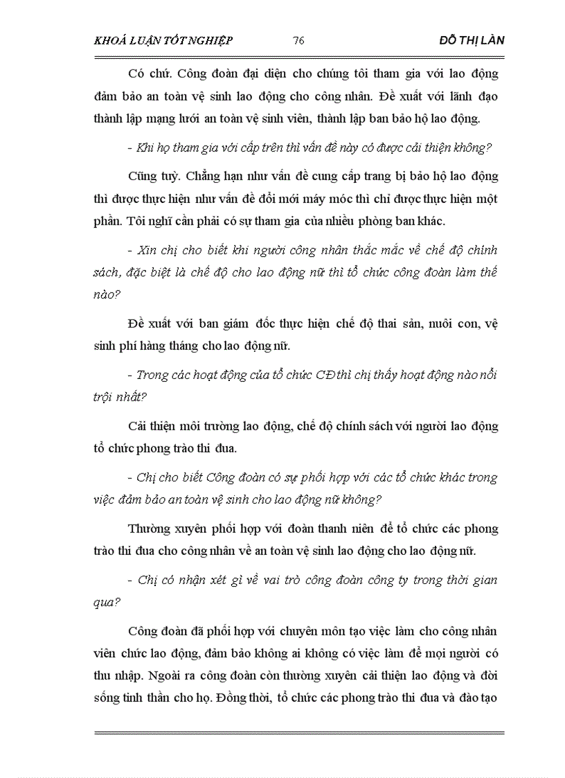 image for page Vai trò của Công đoàn trong việc cải thiện điều kiện lao động cho công nhân