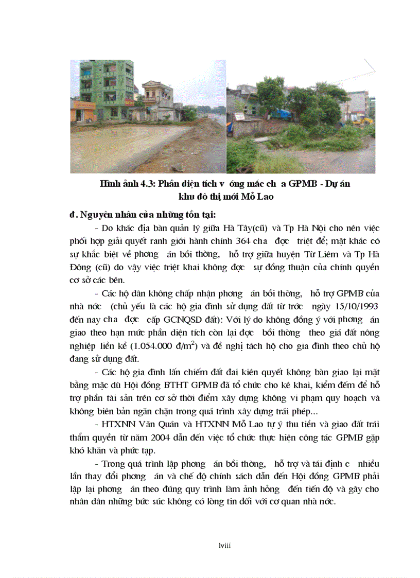 image for page Tìm hiểu thực trạng công tác bồi thường hỗ trợ giải phóng mặt bằng và tái định cư ở một số dự án khu đô thị mới trên địa bàn Quận Hà Đông thành phố Hà Nội