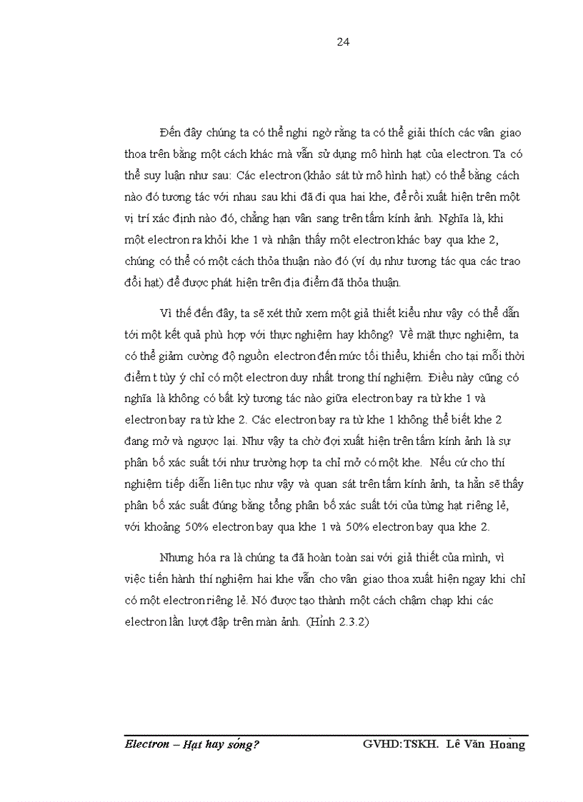 image for page Electron hạt hay sóng