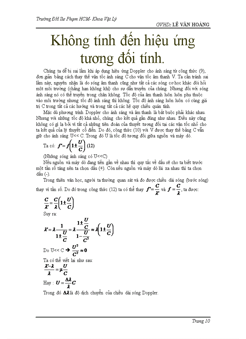 image for page Hiệu ứng Doppler