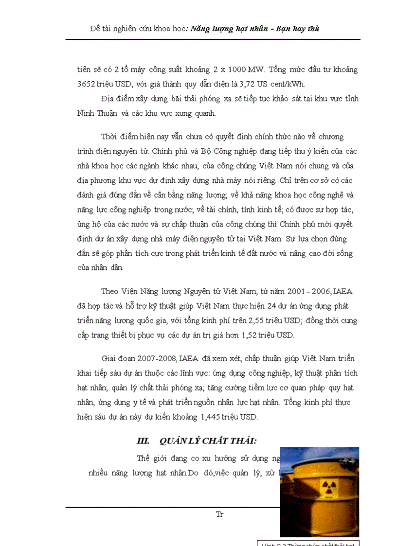 image for page Năng lượng hạt nhân bạn hay thù