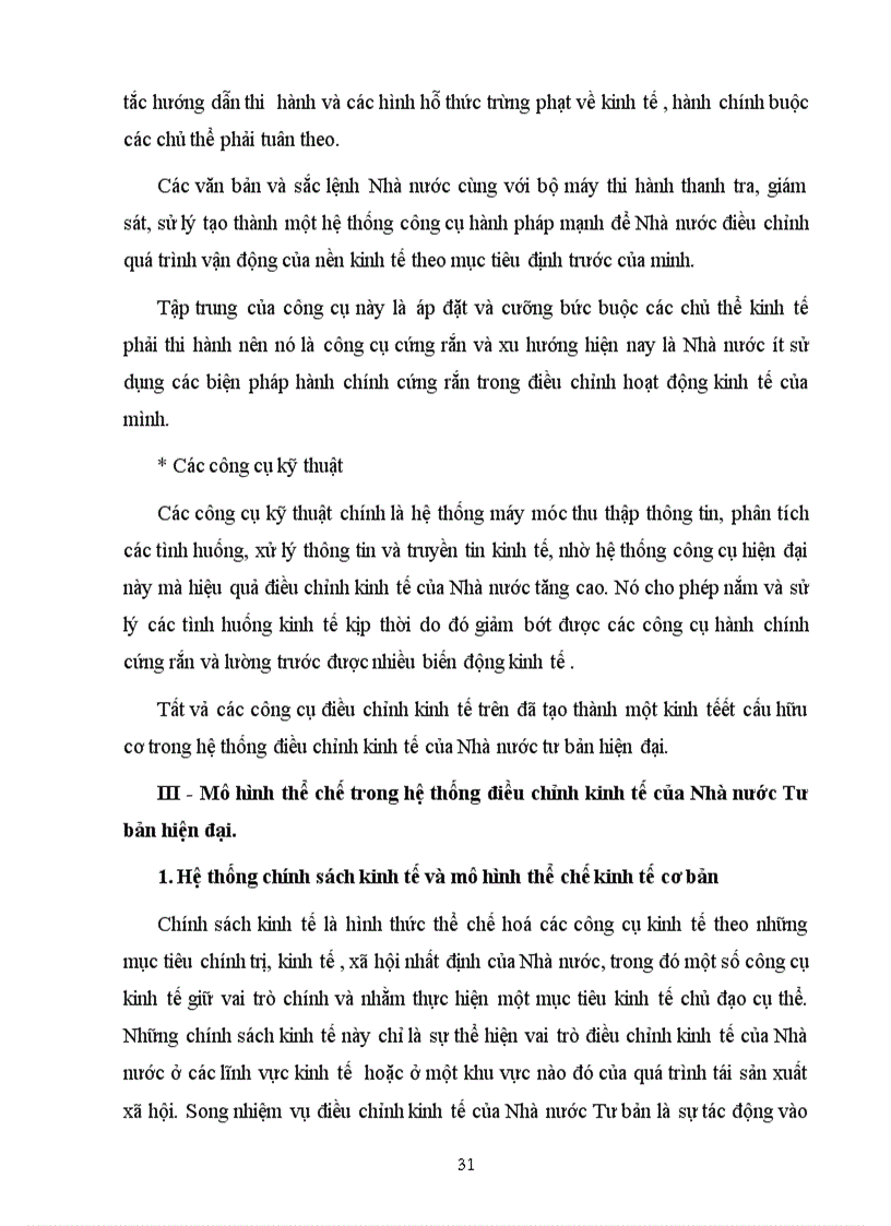 image for page Nội dung của sự điều tiết kinh tế của nhà nước tư sản hiện đại