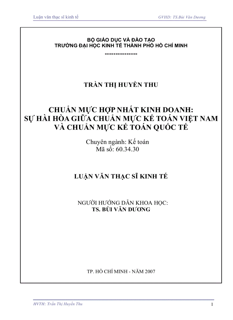 image for page Luận văn thạc sĩ kinh tế Chuẩn mực hợp nhất kinh doanh Sự hài hòa giữa chuẩn mực kế toán việt nam và chuẩn mực kế toán quốc tế
