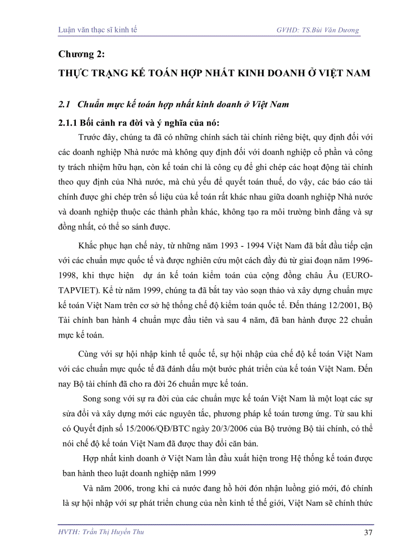 image for page Luận văn thạc sĩ kinh tế Chuẩn mực hợp nhất kinh doanh Sự hài hòa giữa chuẩn mực kế toán việt nam và chuẩn mực kế toán quốc tế