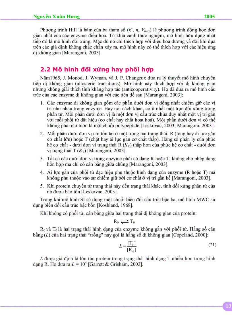 image for page Động học enzyne dị lập thể