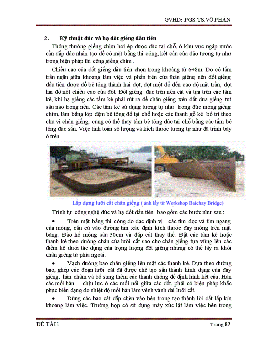 image for page Cọc chịu tải trọng ngang thi công móng giếng chìm hơi ép