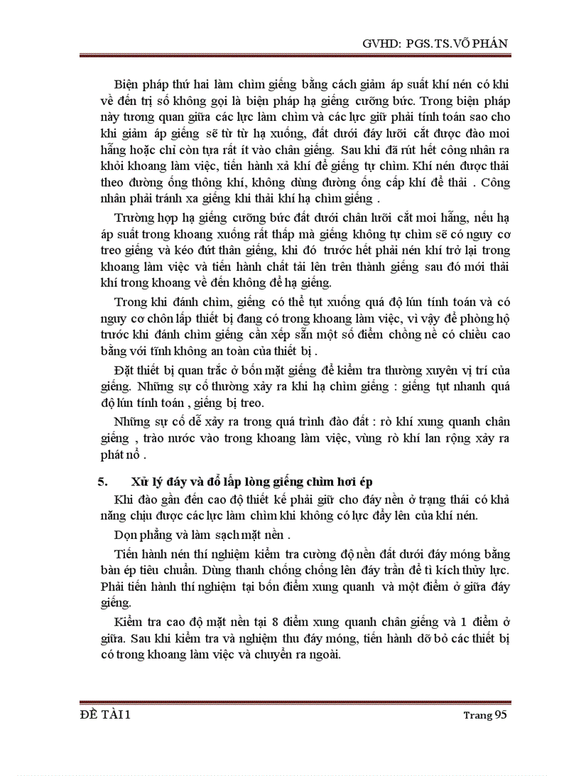 image for page Cọc chịu tải trọng ngang thi công móng giếng chìm hơi ép