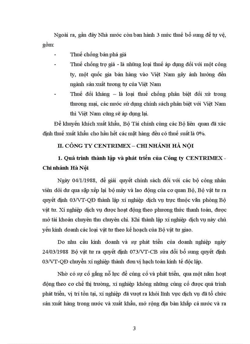 image for page Nội dung của thuế xuất nhập khẩu Trình bày một doanh nghiệp mà sinh viên biết phải đóng thuế xuất nhập khẩu