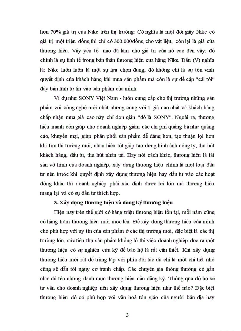 image for page Thương hiệu Việt Nam trên thị trường quốc tế và một số biện pháp phát triển và bảo vệ thương hiệu
