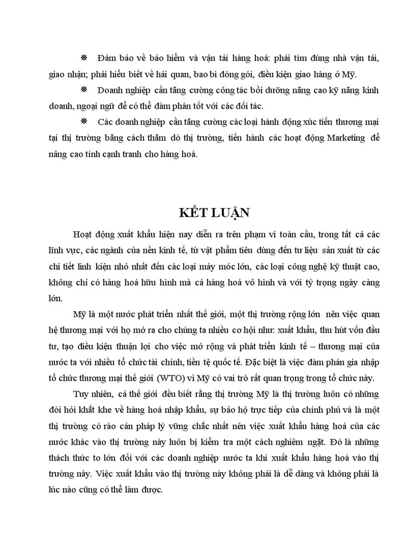 image for page Giải pháp để thúc đẩy xuất khẩu hàng Việt Nam sang thị trường Mỹ