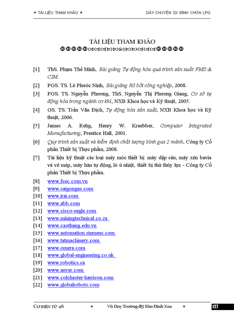 image for page Mô phỏng quá trình tự động hóa hệ thống sản xuất bình chứa khí hóa lỏng LPG