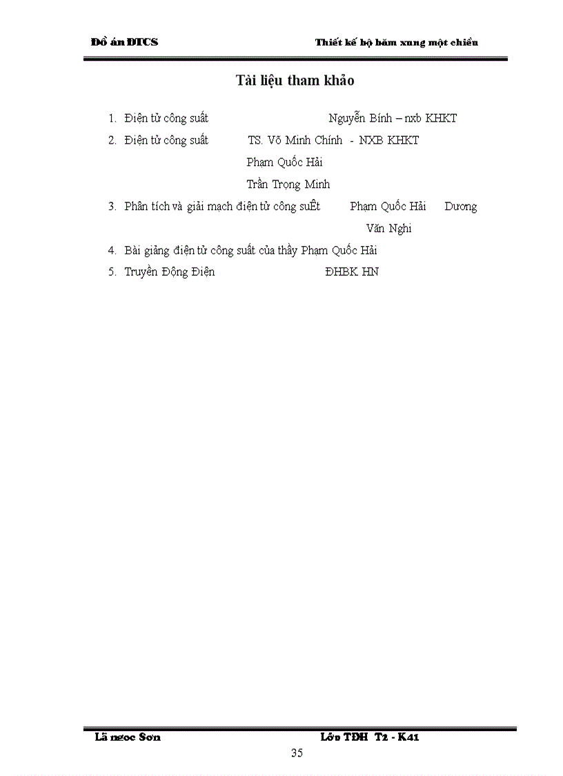 image for page Đồ án thiết kế bộ băm xung một chiều Lã Ngọc Sơn