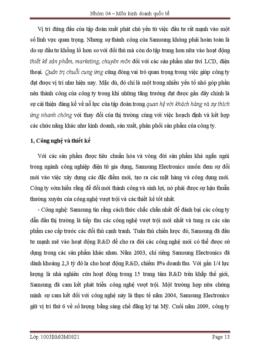 image for page Phân tích các yếu tố quyết định sự thành công của tập đoàn Bose và liên hệ thực tế hiện nay