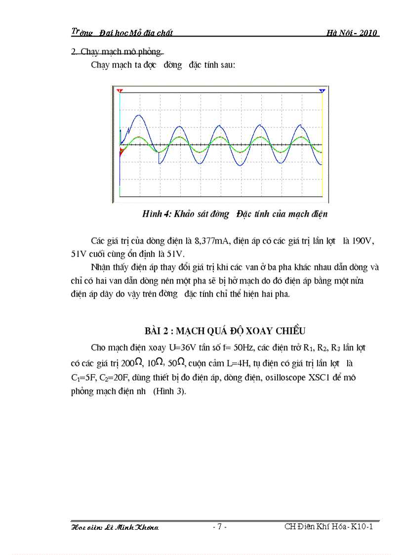 image for page Lý thuyết mạch Mô phỏng mạch điện bắng phần mềm PSIM MUTISIM