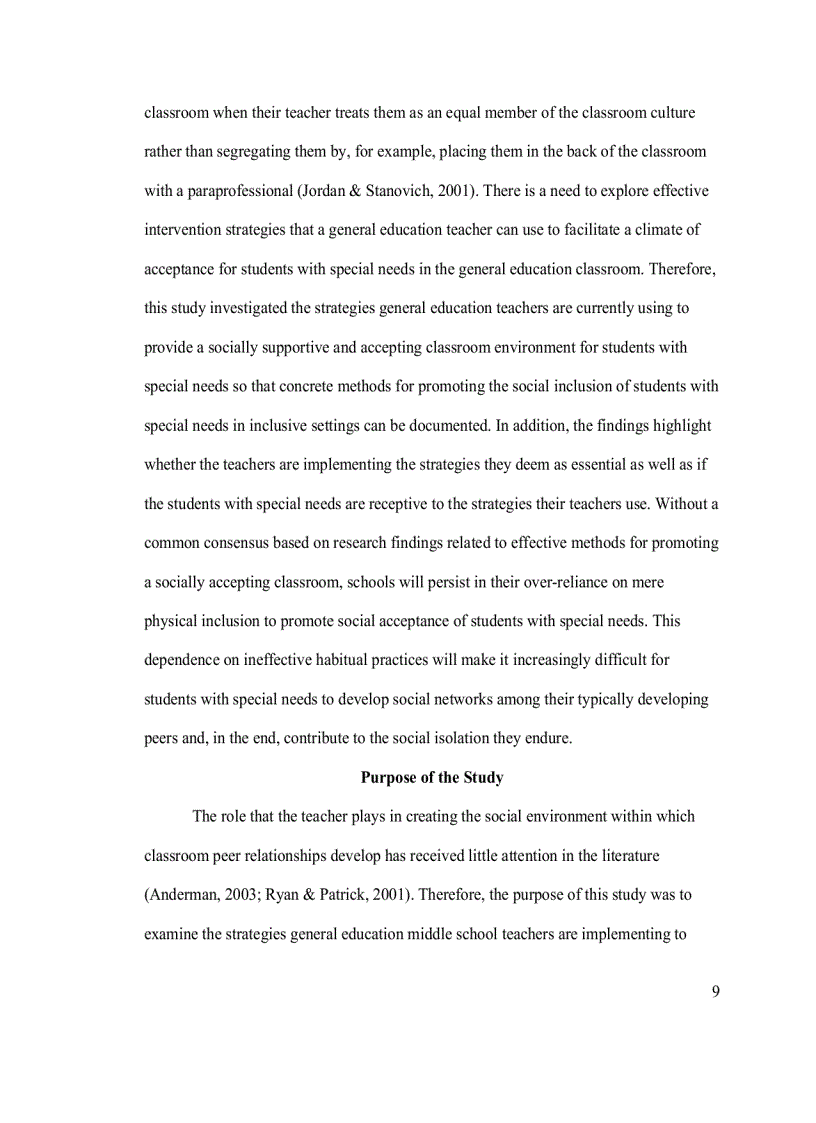 image for page Luận án Tiến sĩ Khoa học Investigating how general education middle school teachers support the social inclusion of students with special needs