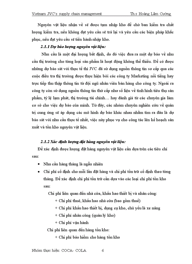 image for page Quản trị chuỗi cung ứng của JVC Việt Nam