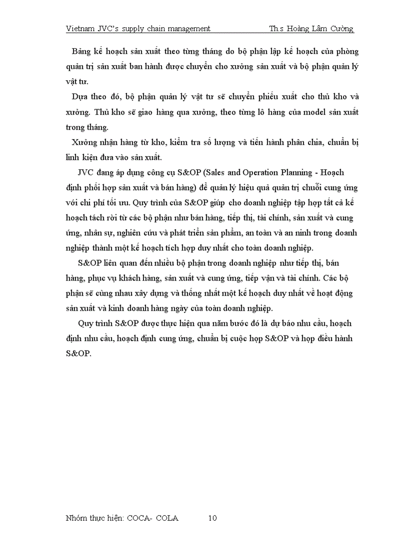 image for page Quản trị chuỗi cung ứng của JVC Việt Nam