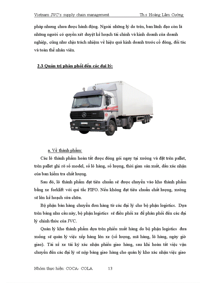 image for page Quản trị chuỗi cung ứng của JVC Việt Nam