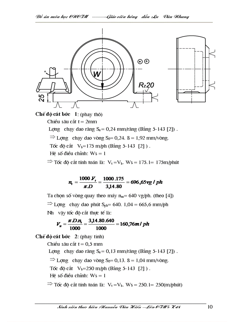 image for page Đồ án cộng nghệ chế tạo máy Bản vẽ AutoCAD