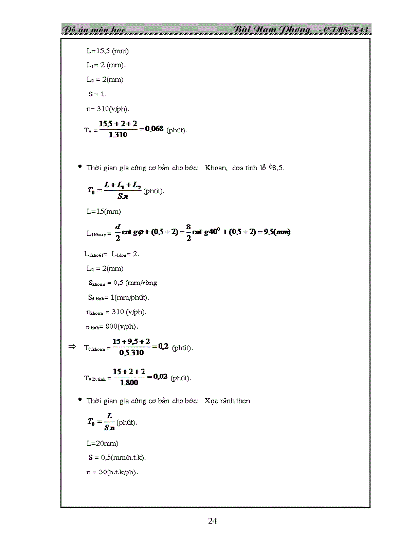 image for page Thiết kế quy trình công nghệ chế tạo chi tiết dao cắt giấy Bản vẽ AutoCAD