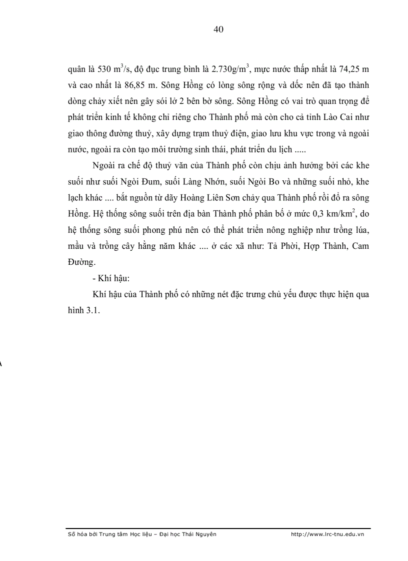 image for page Nghiên cứu cơ cấu cây trồng trên đất ruộng không chủ động nước tại Thành phố Lào Cai
