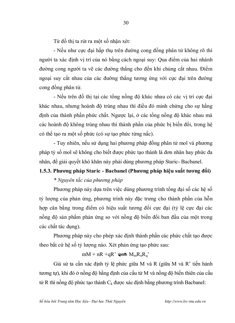 image for page Nghiên cứu chiết trắc quang sự tạo phức đa ligan trong hệ 1 2 pyridylazo 2 naphthol PAN 2 Fe III SCN và ứng dụng phân tích