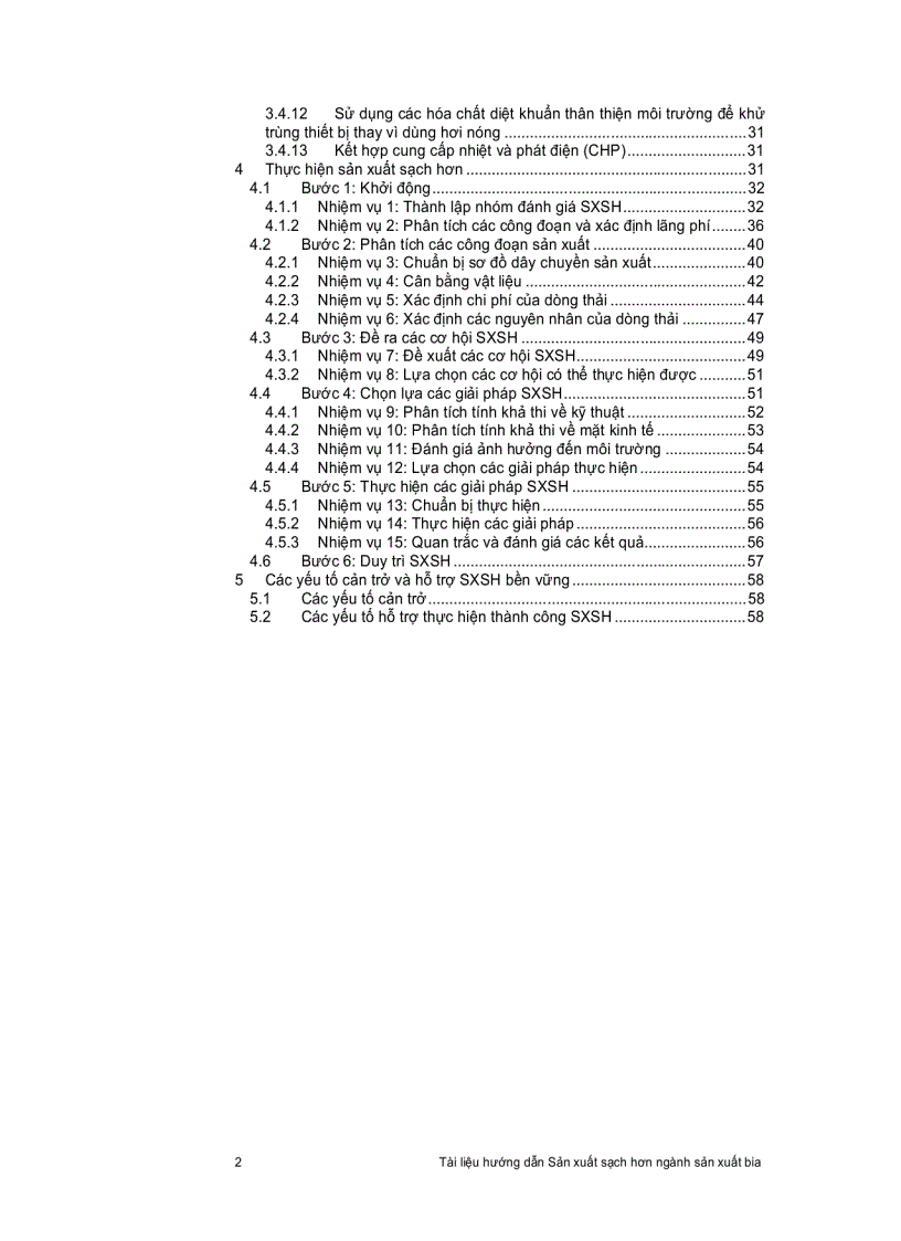 image for page Quy trình sản xuất sạch hơn của nhà máy bia