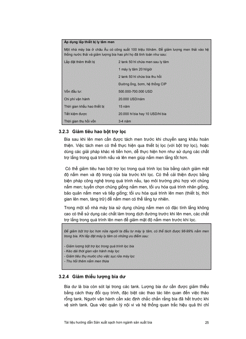 image for page Quy trình sản xuất sạch hơn của nhà máy bia