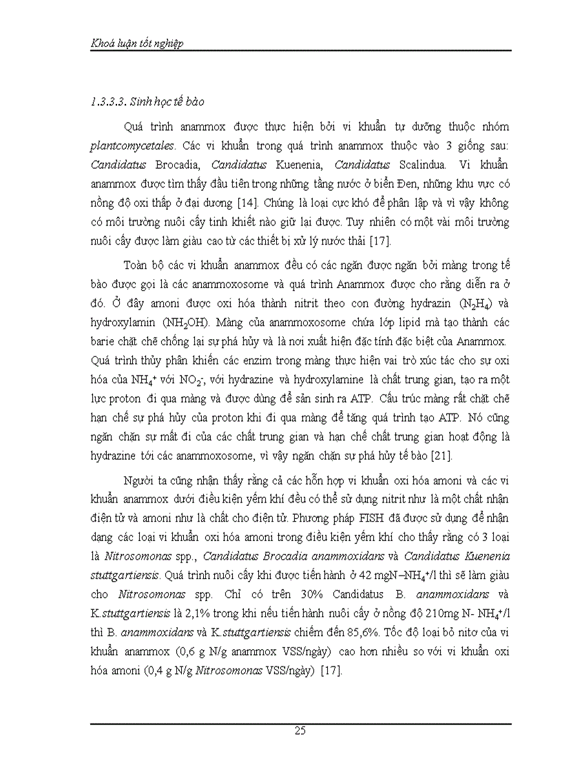image for page Nghiên cứu xử lý amonibằng phương pháp sinh họcsử dụng các vi khuẩn tự dưỡng