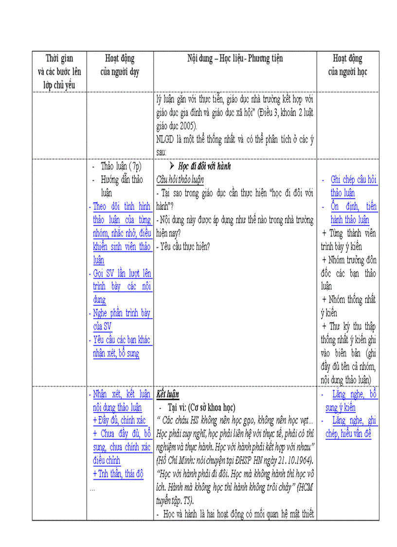 image for page Giáo án giáo dục học Bài tính chất nguyên lý của nền giáo dục Việt Nam Word and powerpoint Đã duyệt