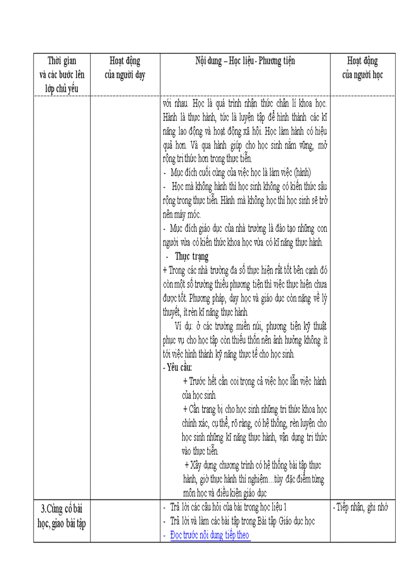 image for page Giáo án giáo dục học Bài tính chất nguyên lý của nền giáo dục Việt Nam Word and powerpoint Đã duyệt