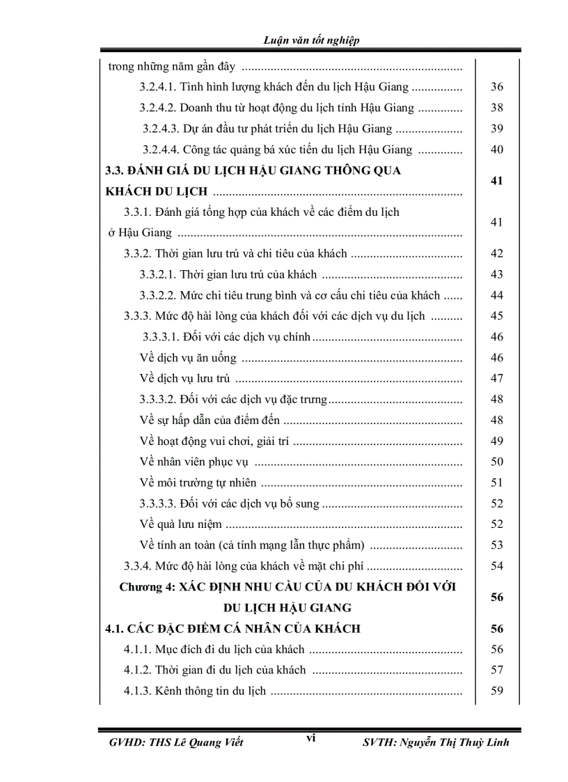 image for page Đánh giá nhu cầu của du khách đối với du lịch hậu giang và những giải pháp thu hút khách đến hậu giang